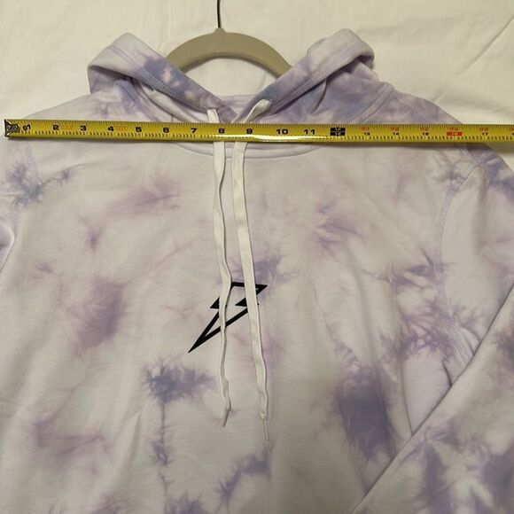NWOT Barstool Sports Purple ‘Friday Energy Tie Dye Hoodie’ size XL - Picture 8 of 15